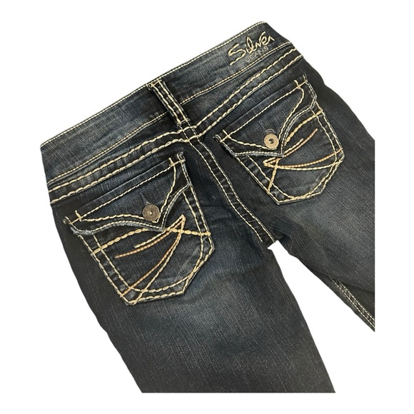 Women’s Silver Jeans Mackenzie Slim Boot Size W/27-L/32 - Picture 6 of 10